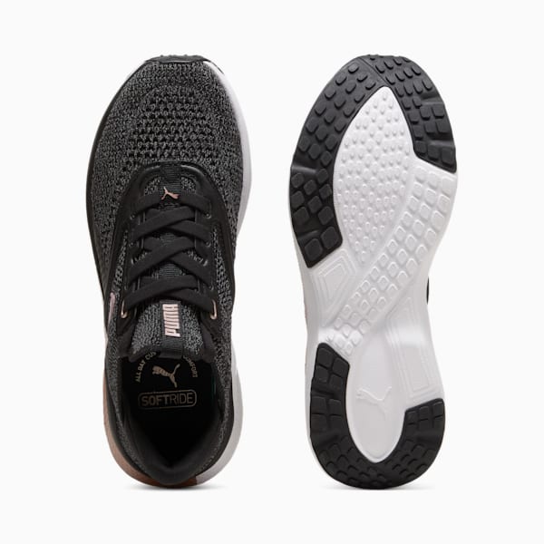 Zapatillas Softride Mayve, PUMA Black-Cool Dark Gray-Rose Gold, large-ARG