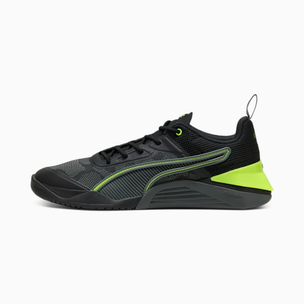 Fuse 3.0 Unwavered Training Shoes Men, PUMA Black-Yellow Alert, large-ZAF