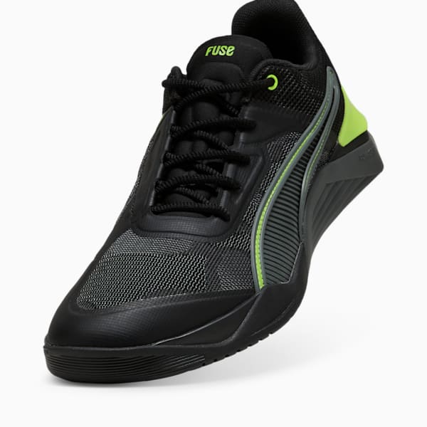 Fuse 3.0 Unwavered Training Shoes Men, PUMA Black-Yellow Alert, large-ZAF