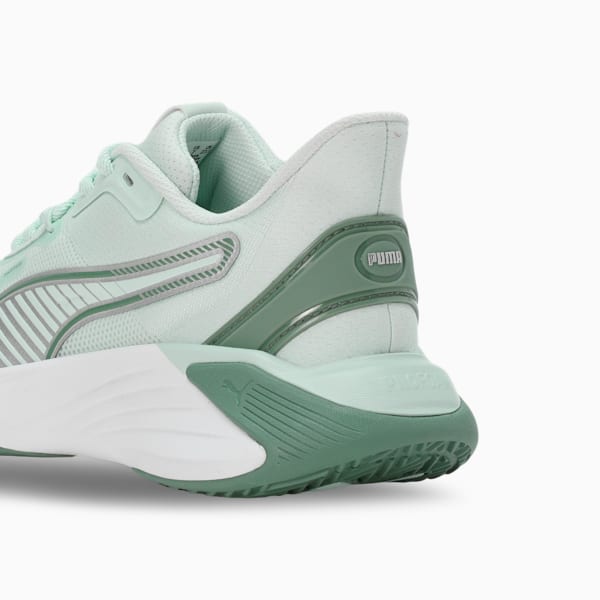 PWR Hybrid Lace Pack Training Shoes Women, Peaceful Blue-Green Moon-PUMA White, large-MEX