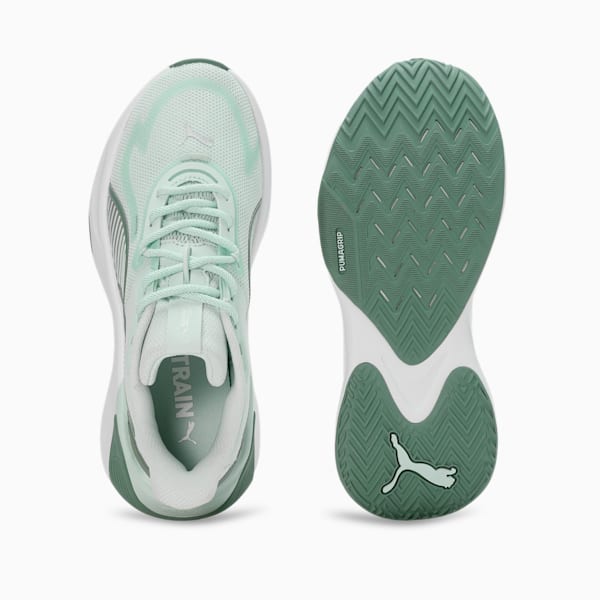 PWR Hybrid Lace Pack Training Shoes Women, Peaceful Blue-Green Moon-PUMA White, large-MEX