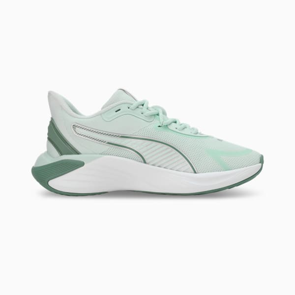 PWR Hybrid Lace Pack Training Shoes Women, Peaceful Blue-Green Moon-PUMA White, large-MEX