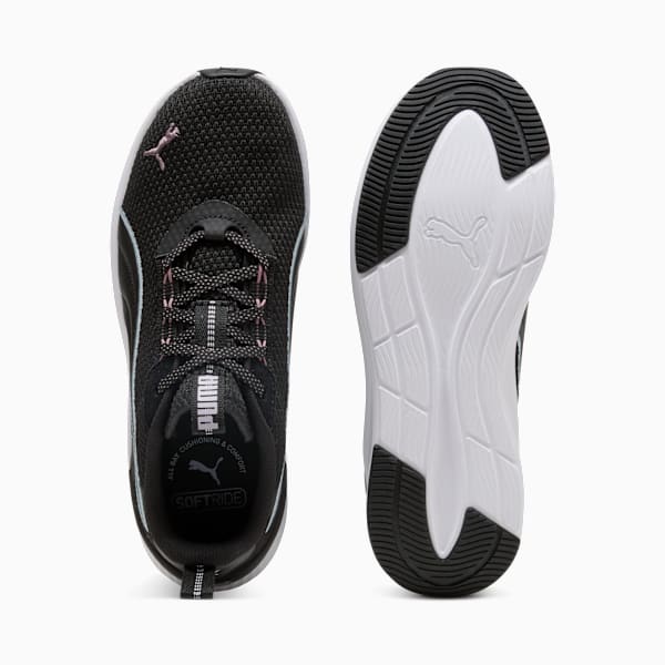 Softride Harli Running Shoes Women, PUMA Black-Lilac Crush-Plum Jam, large-ZAF