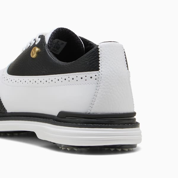 PUMA Royale Wingtip Golf Shoes Men, PUMA Black-PUMA White-Glacial Gray, large-ZAF