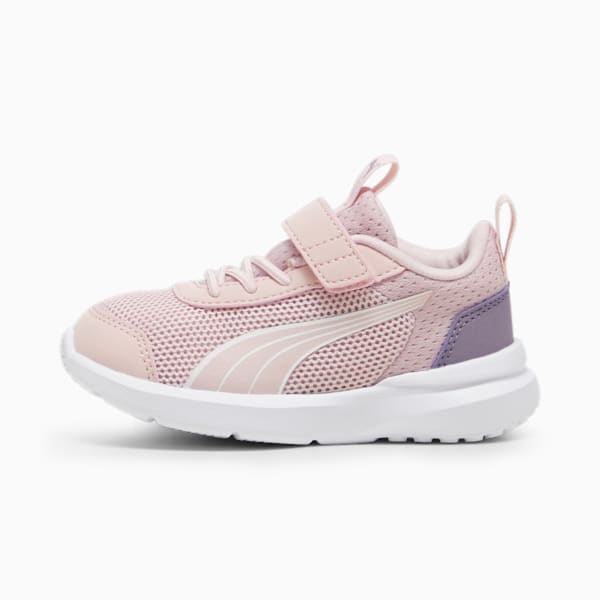 Zapatillas Krus AC para bebes, Mauve Mist-PUMA White-Pale Plum, large-ARG