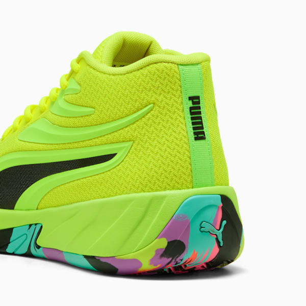 Tenis de básquet Court Pro Marble, Yellow Alert-Green Glare, large-MEX