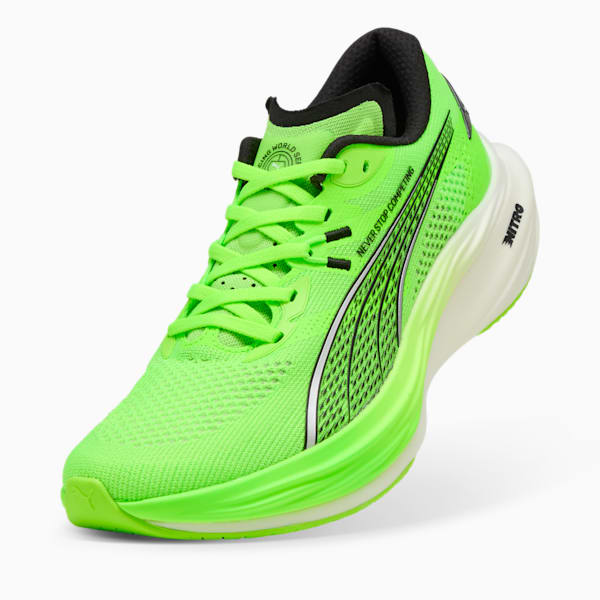 PUMA x HYROX Deviate NITRO™ 3 Men, Green Glare-PUMA Black, large-MEX