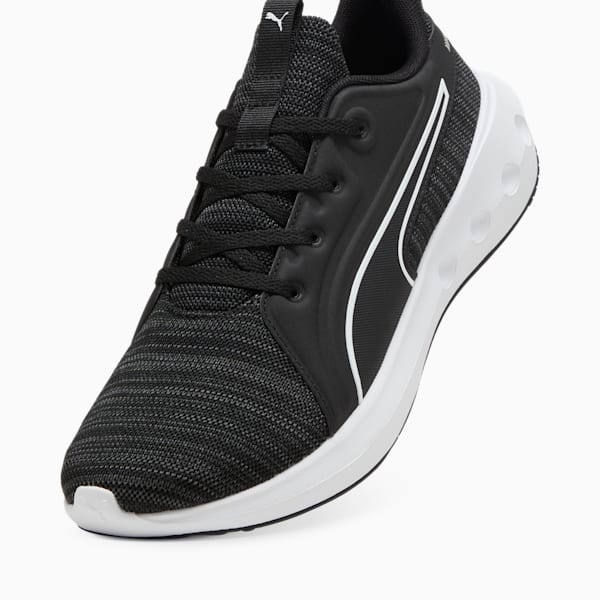 Zapatillas Sofrtide Carson Knit, PUMA Black-PUMA Black-PUMA White, large-ARG