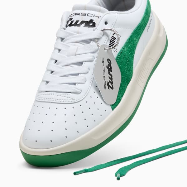 Zapatillas Porsche Legacy GV Special Pinstripe, PUMA White-Archive Green, large-ARG