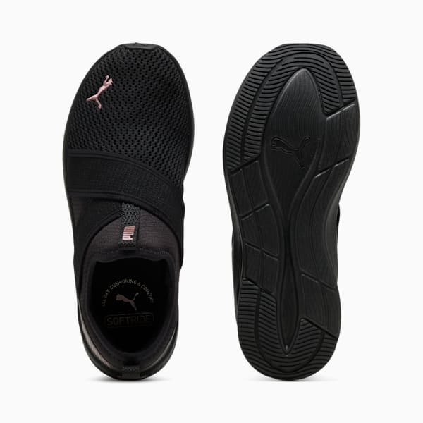 Tenis de running SOFTRIDE Harli para mujer, PUMA Black-PUMA Black-Rose Gold, large-MEX