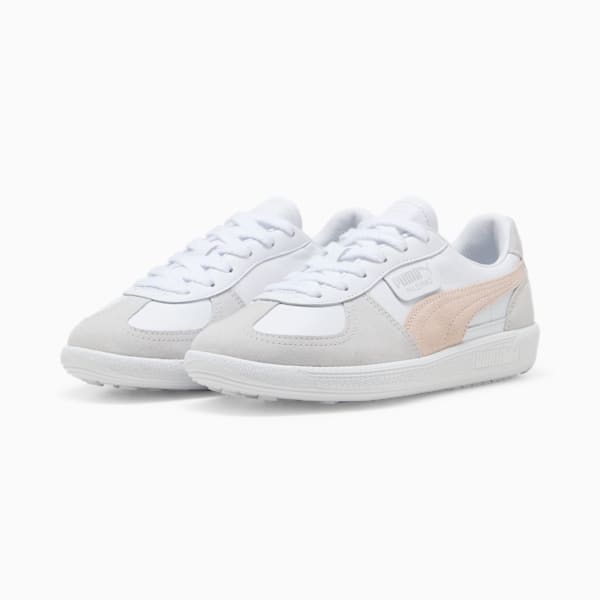 Palermo G Golf Shoes Women, PUMA White-Rosebay, large-ZAF
