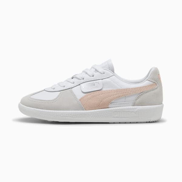 Palermo G Golf Shoes Women, PUMA White-Rosebay, large-ZAF