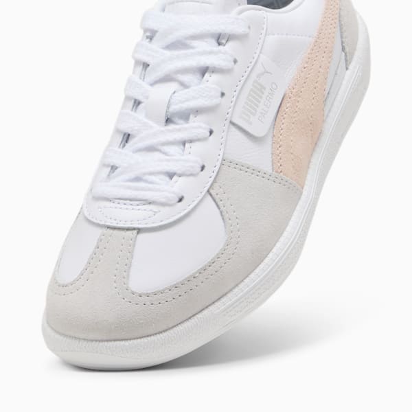 Palermo G Golf Shoes Women, PUMA White-Rosebay, large-ZAF