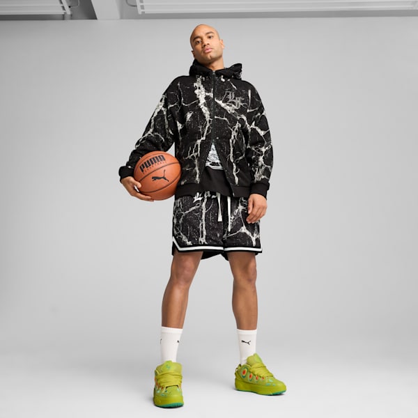 Tenis PUMA HOOPS x LAFRANCÉ Heatmap Unisex, Sea Kelp-Jade Frost, large-MEX
