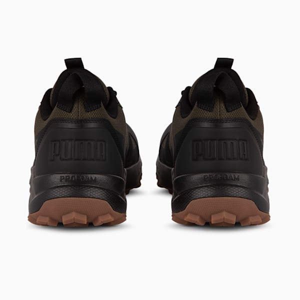 Tenis tipo botín Boulder WTR Lo, Dark Olive-PUMA Black-Gum, large-MEX