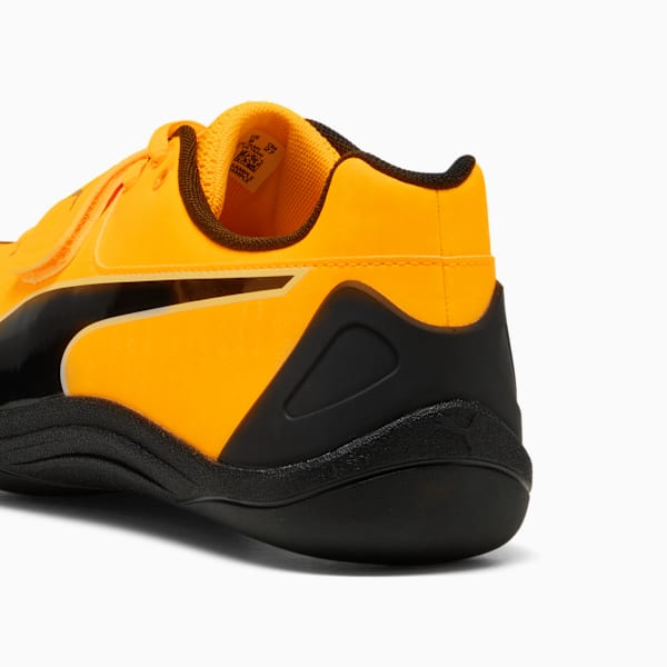 evoSPEED Throw 10.5 Shoes Unisex, Sun Stream-PUMA Black-PUMA White, large-ZAF