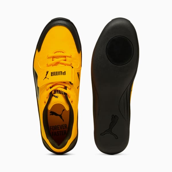 evoSPEED Throw 10.5 Shoes Unisex, Sun Stream-PUMA Black-PUMA White, large-ZAF