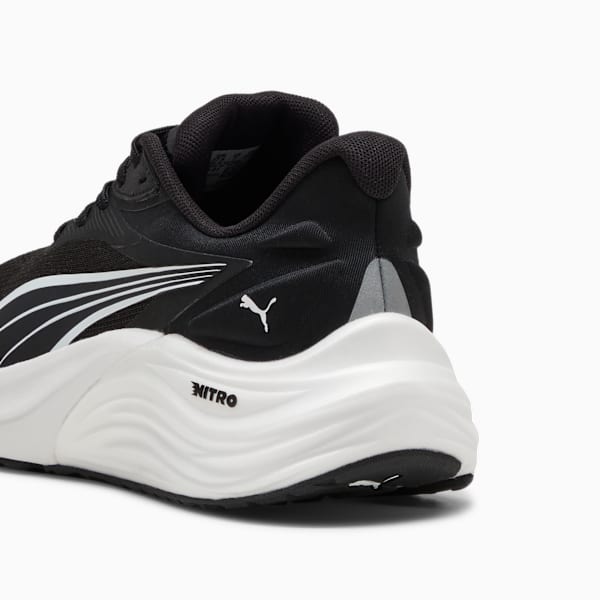 Zapatillas Electrify Nitro 4 para mujer, PUMA Black-PUMA White, large-ARG