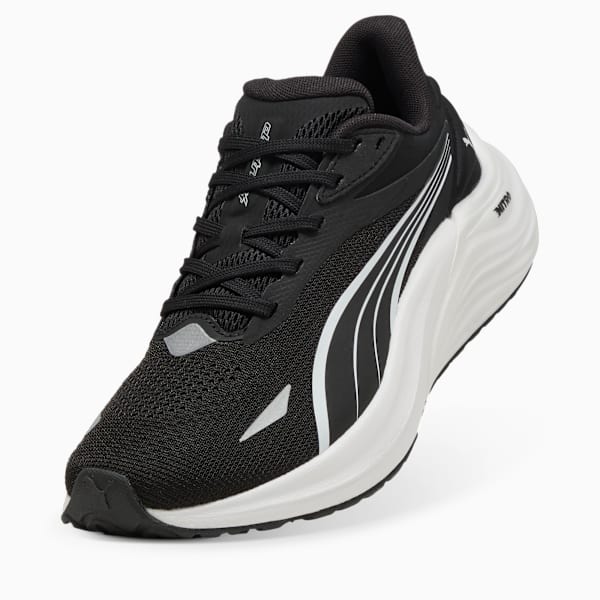 Zapatillas Electrify Nitro 4 para mujer, PUMA Black-PUMA White, large-ARG