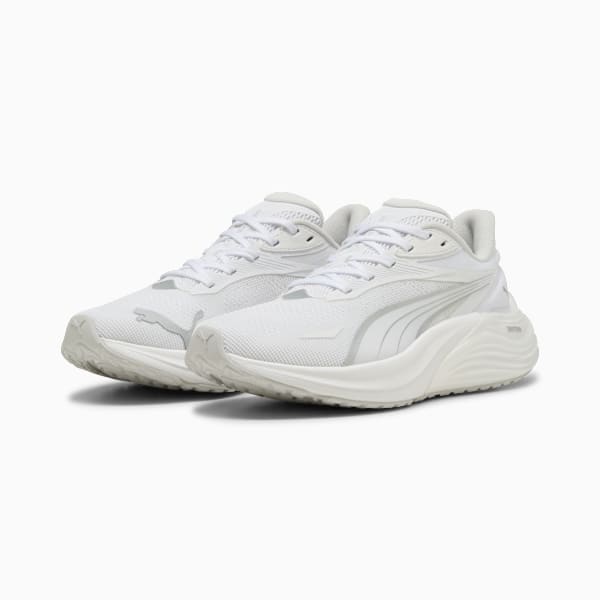 Zapatillas Electrify Nitro 4 para mujer, PUMA White-Feather Gray, large-ARG