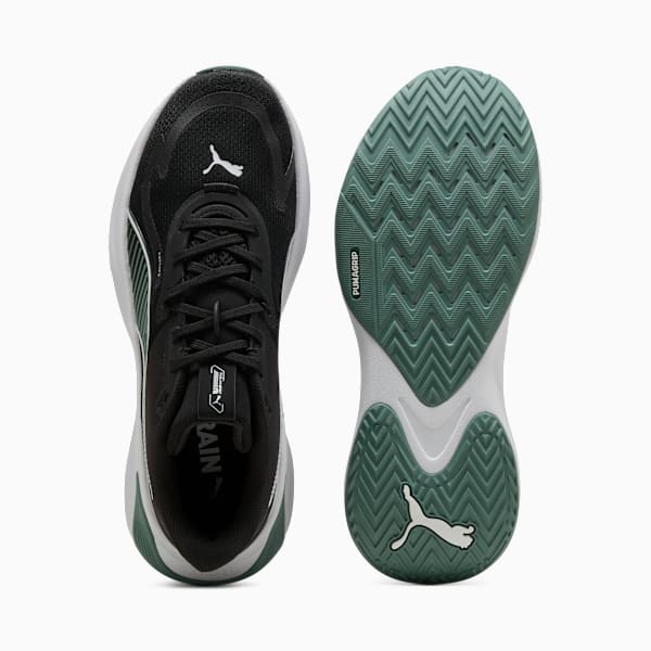 Zapatillas de entrenamiento PWR Hybrid, PUMA Black-Green Moon-PUMA White, large-ARG