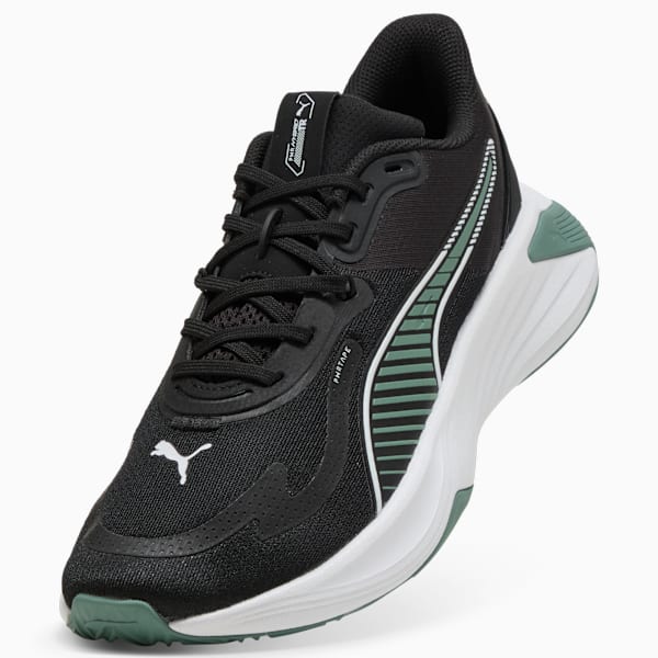 Zapatillas de entrenamiento PWR Hybrid, PUMA Black-Green Moon-PUMA White, large-ARG