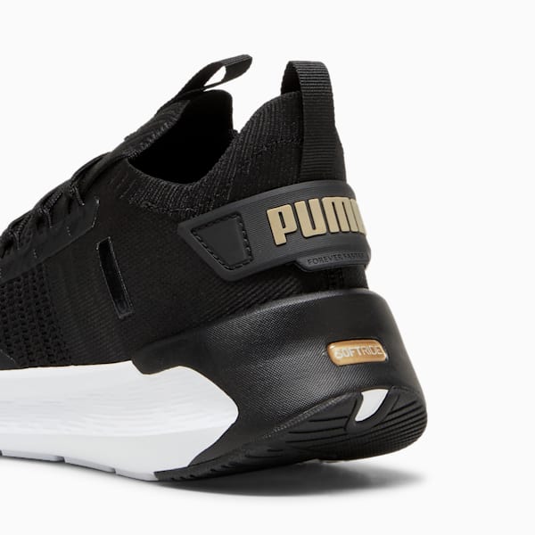 Zapatillas Softride Symmetry Fuzion para mujer., PUMA Black-PUMA Gold, large-ARG