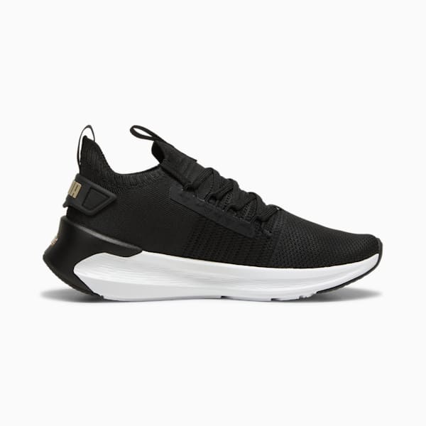 Zapatillas Softride Symmetry Fuzion para mujer., PUMA Black-PUMA Gold, large-ARG