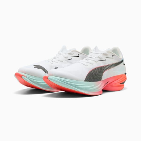 FAST-R NITRO™ Elite 3 Running Shoes Men, PUMA White-Glowing Red-Mint Melt, large-ZAF