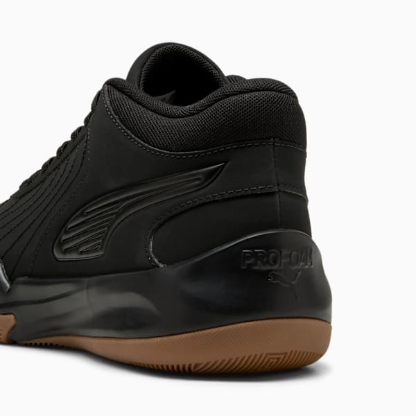 Court Pro 2 Nubuck Basketball Shoes Unisex, PUMA Black-Gum, large-ZAF