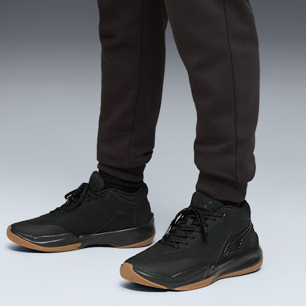 Court Pro 2 Nubuck Basketball Shoes Unisex, PUMA Black-Gum, large-ZAF