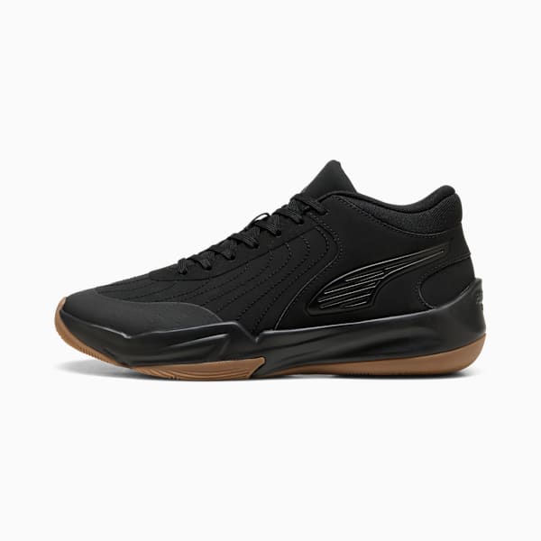 Court Pro 2 Nubuck Basketball Shoes Unisex, PUMA Black-Gum, large-ZAF