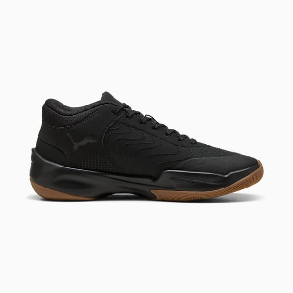 Court Pro 2 Nubuck Basketball Shoes Unisex, PUMA Black-Gum, large-ZAF