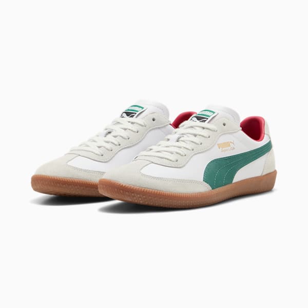 Super Liga Retro Trainers, PUMA White-Vine-Gum, large-ZAF