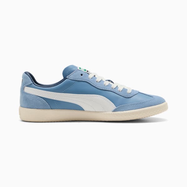 Super Liga Retro Trainers, Zen Blue-PUMA White-Warm White, large-ZAF