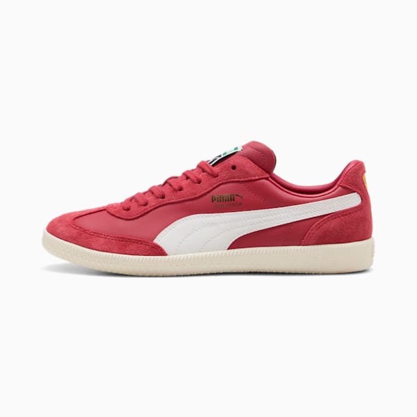 Super Liga Retro Trainers, Club Red-PUMA White-Warm White, large-MEX