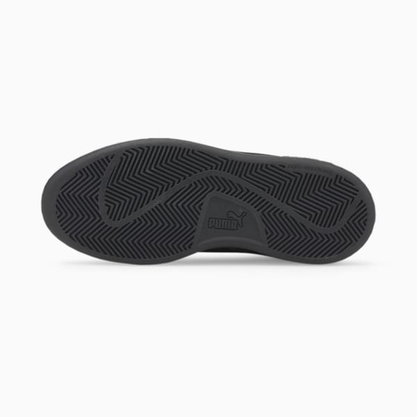 Tenis para niños Smash v2 Leather, Puma Black-Puma Black, large-MEX
