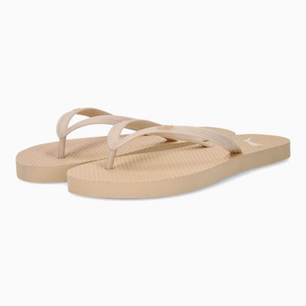 First Flip Women's Flip Flops, Sand Dune-Alpine Snow, large-ZAF