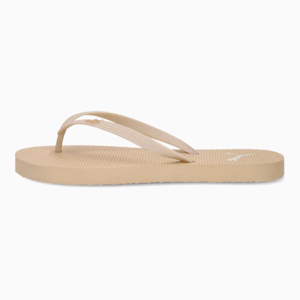 First Flip Women's Flip Flops, Sand Dune-Alpine Snow, large-ZAF