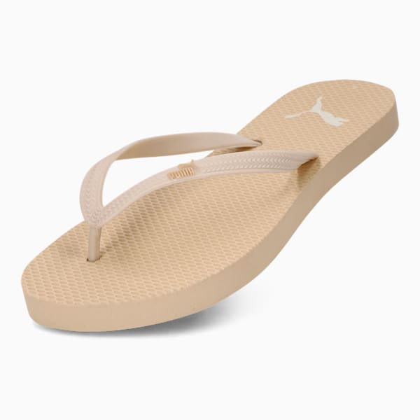 First Flip Women's Flip Flops, Sand Dune-Alpine Snow, large-ZAF