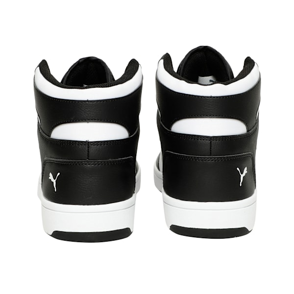 Rebound Lay Up Trainers, Puma Black-Puma White, large-ZAF