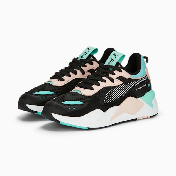 RS-X Reinvention Trainers, PUMA Black-Rose Dust, large-ZAF