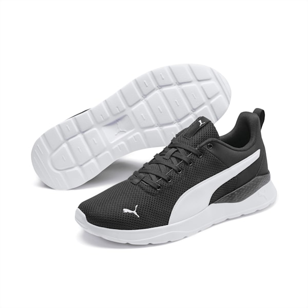 Anzarun Lite Trainers, Puma Black-Puma White, large-ZAF