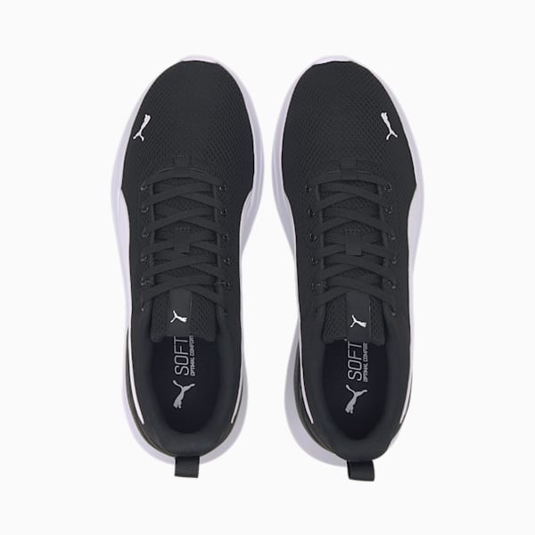 Anzarun Lite Trainers, Puma Black-Puma White, large-ZAF