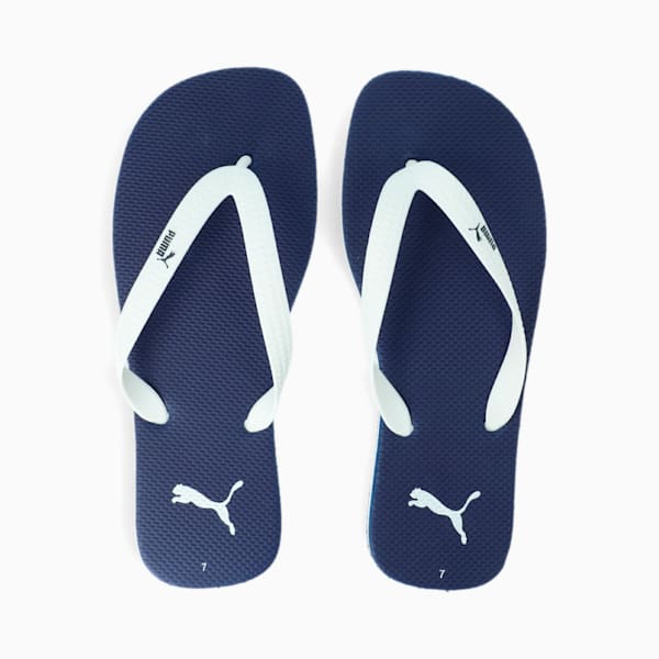 First Flip II Men's Flip Flops, Peacoat-Puma White, large-ZAF