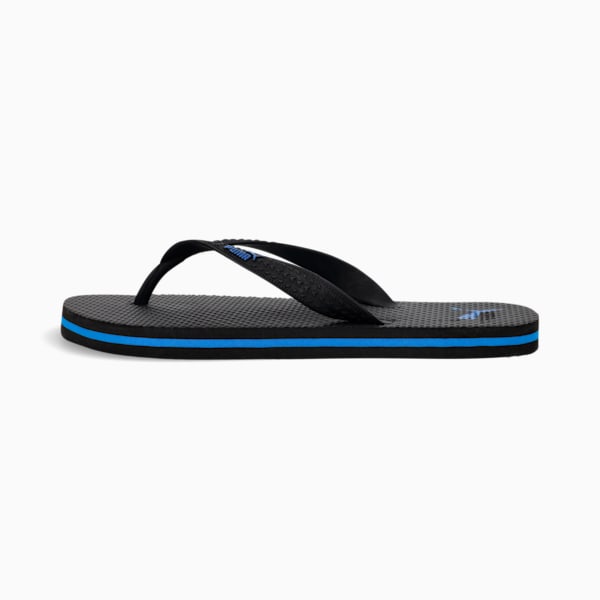 First Flip II Men's Flip Flops, PUMA Black-Hyperlink Blue, large-ZAF