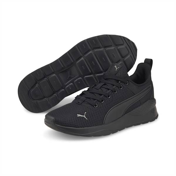 Anzarun Lite Youth Trainers, Puma Black-Ultra Gray, large-MEX