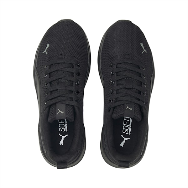 Anzarun Lite Youth Trainers, Puma Black-Ultra Gray, large-MEX