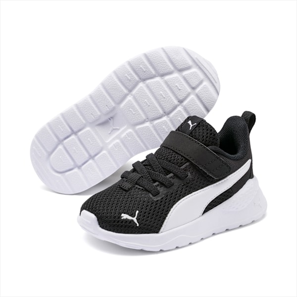 Tenis Anzarun Lite para Bebé, Puma Black-Puma White, large-MEX