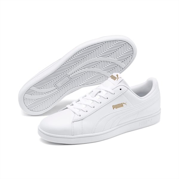 Tenis PUMA R78, Puma White-Puma White-Puma Team Gold, large-MEX